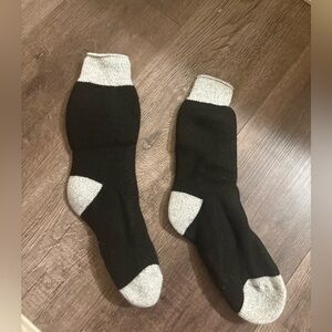 Black and Gray Socks